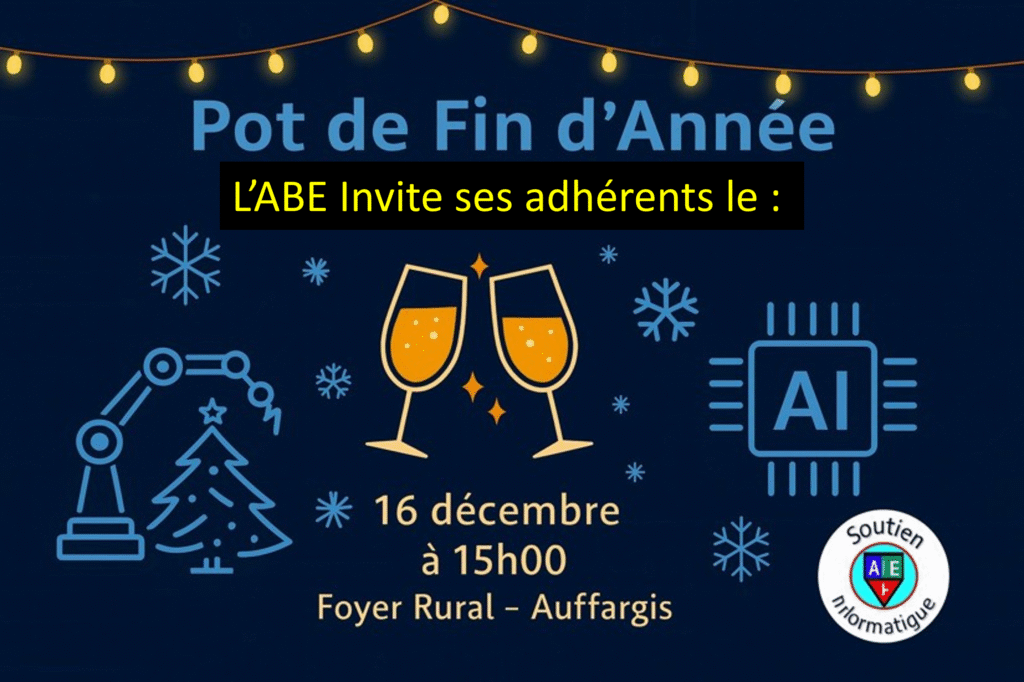 Pot de fin d\'année des adhérents